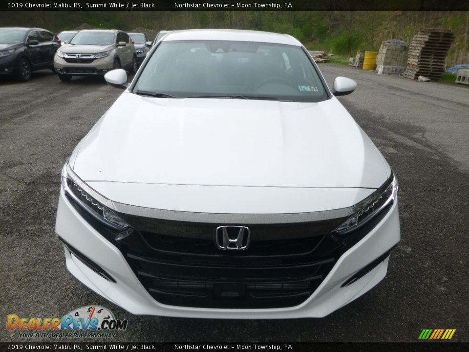 2019 Chevrolet Malibu RS Summit White / Jet Black Photo #7