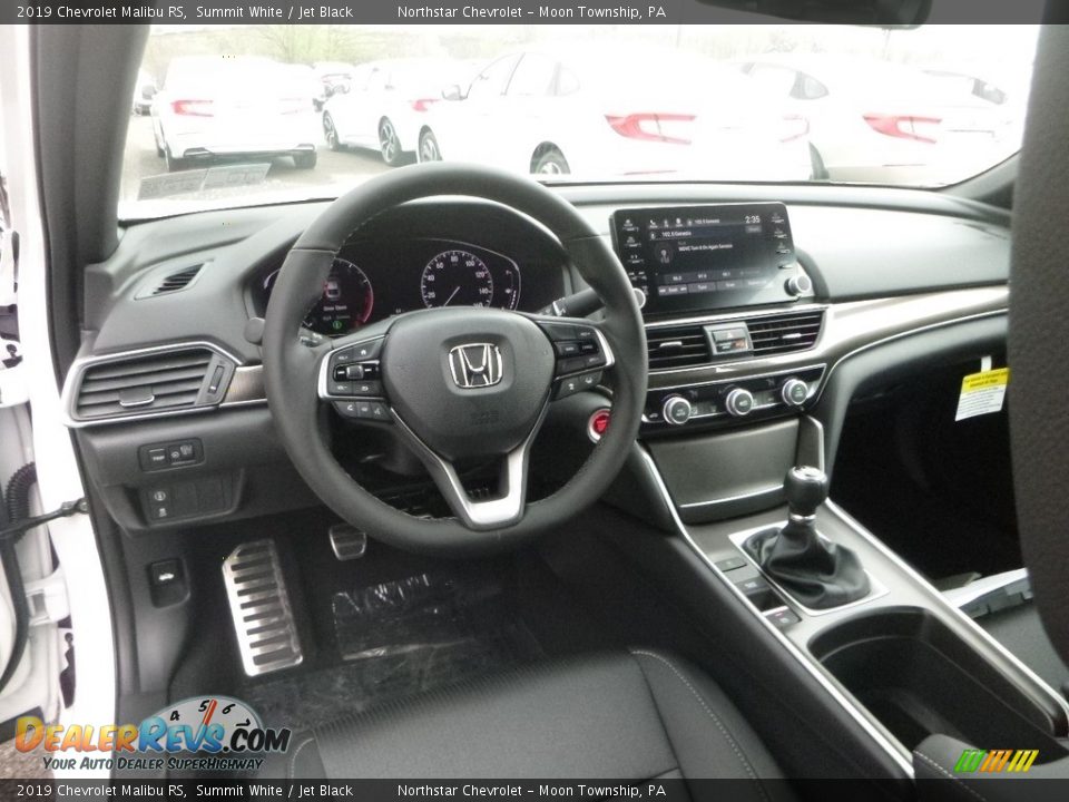 2019 Chevrolet Malibu RS Summit White / Jet Black Photo #10