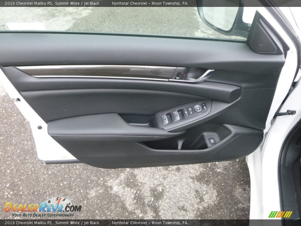 2019 Chevrolet Malibu RS Summit White / Jet Black Photo #11