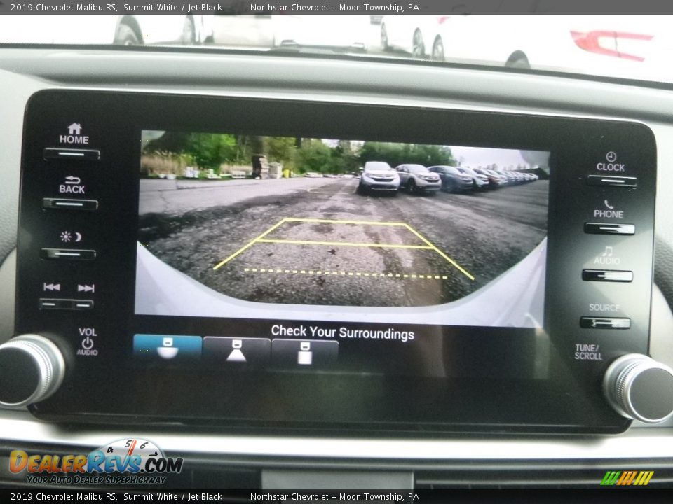 2019 Chevrolet Malibu RS Summit White / Jet Black Photo #15