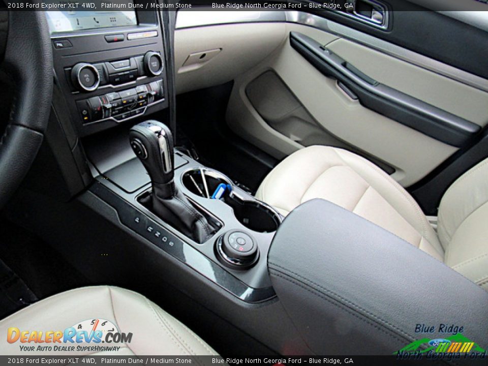 2018 Ford Explorer XLT 4WD Platinum Dune / Medium Stone Photo #25