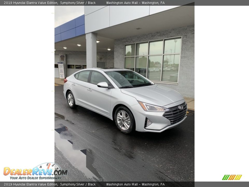 2019 Hyundai Elantra Value Edition Symphony Silver / Black Photo #2