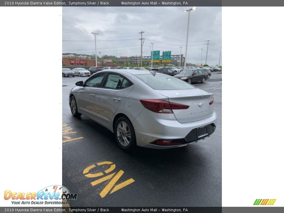 2019 Hyundai Elantra Value Edition Symphony Silver / Black Photo #6