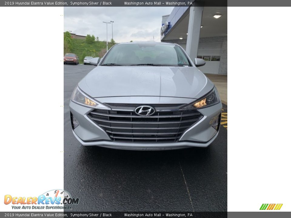 2019 Hyundai Elantra Value Edition Symphony Silver / Black Photo #8