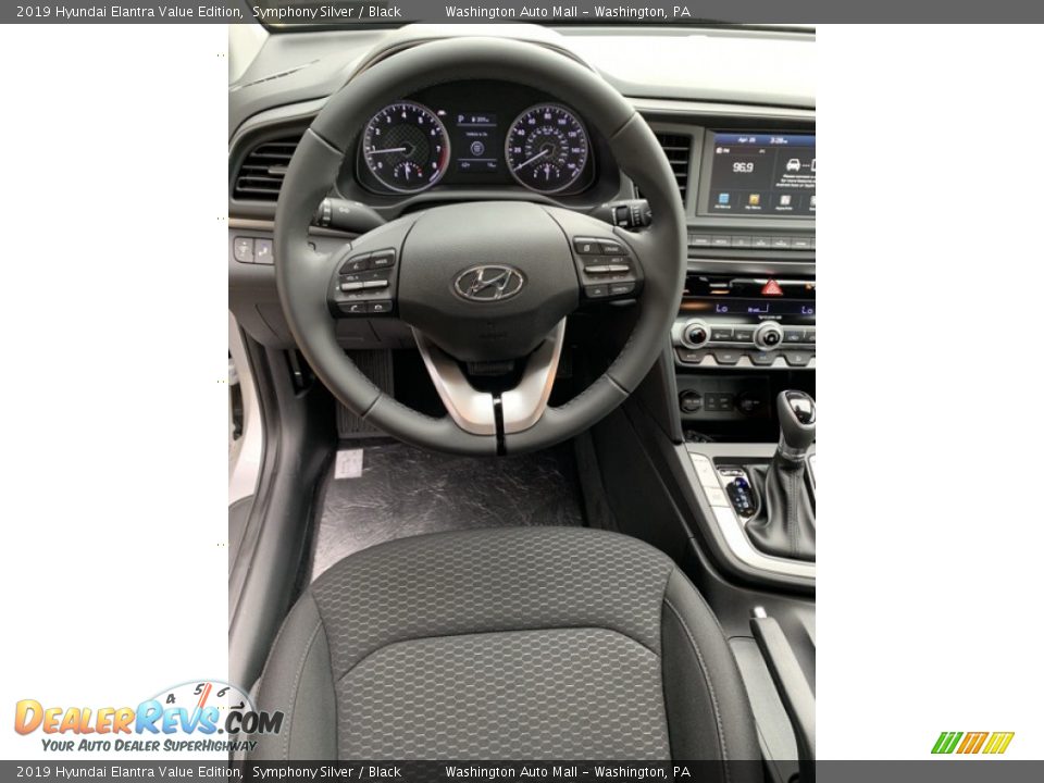 2019 Hyundai Elantra Value Edition Symphony Silver / Black Photo #12