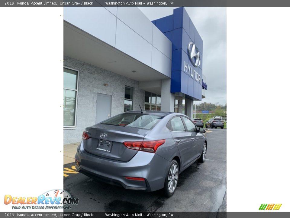 2019 Hyundai Accent Limited Urban Gray / Black Photo #4