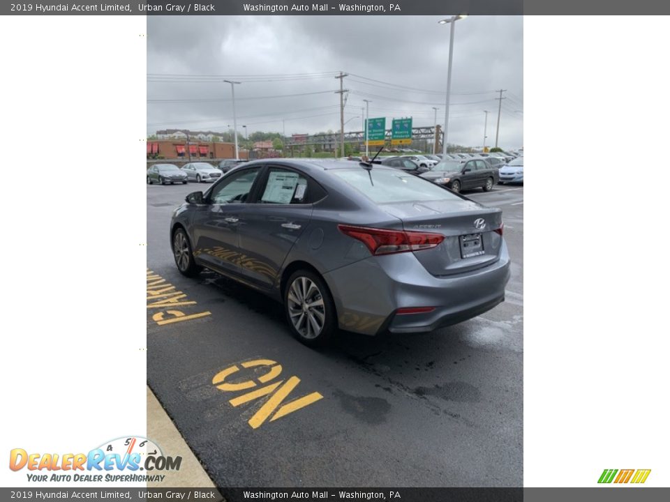 2019 Hyundai Accent Limited Urban Gray / Black Photo #6