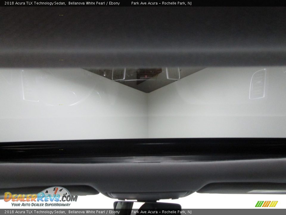 2018 Acura TLX Technology Sedan Bellanova White Pearl / Ebony Photo #19