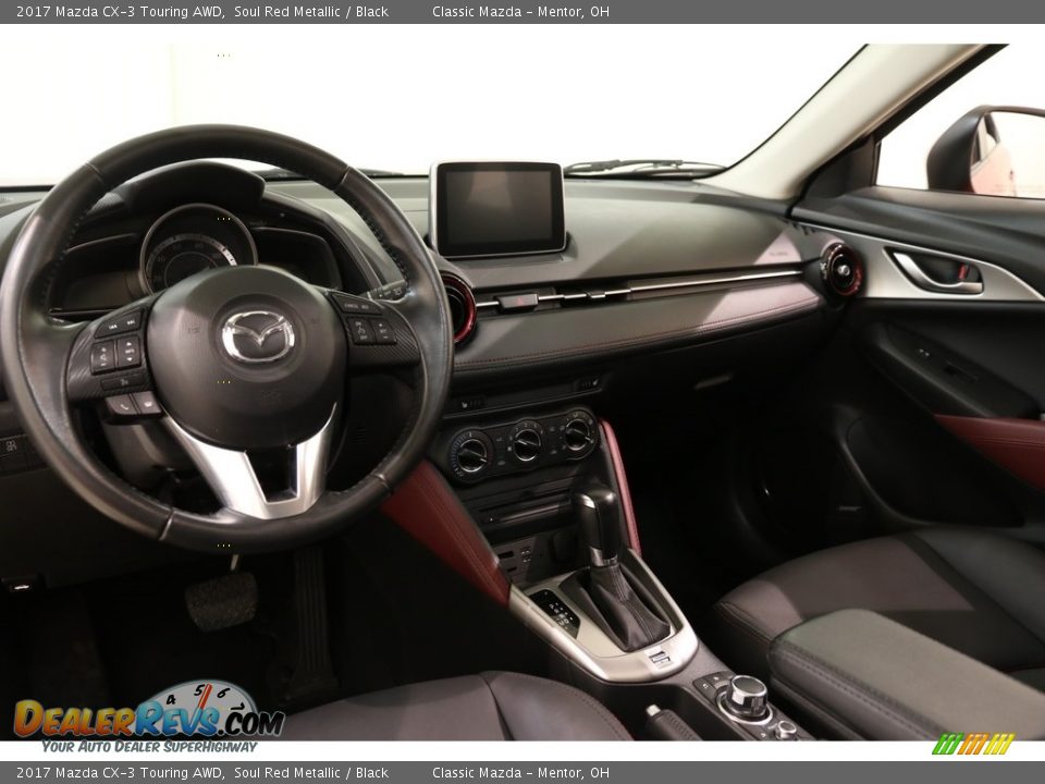 2017 Mazda CX-3 Touring AWD Soul Red Metallic / Black Photo #6