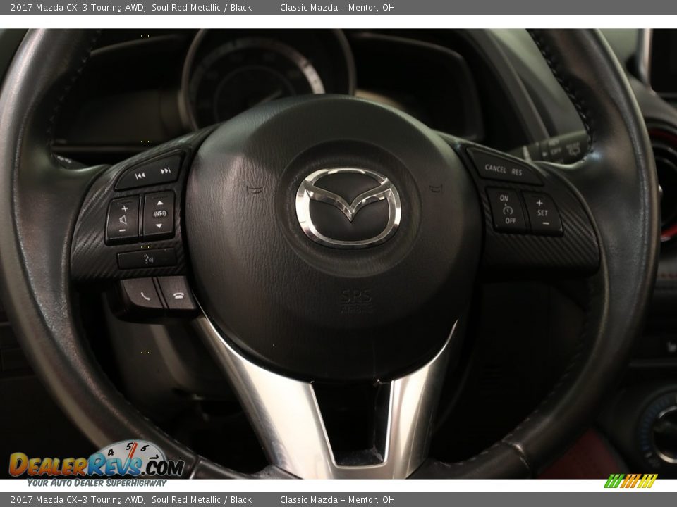 2017 Mazda CX-3 Touring AWD Soul Red Metallic / Black Photo #7