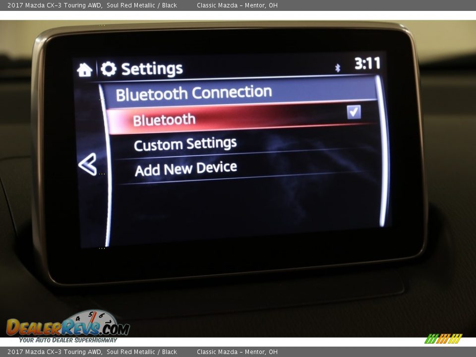 2017 Mazda CX-3 Touring AWD Soul Red Metallic / Black Photo #13