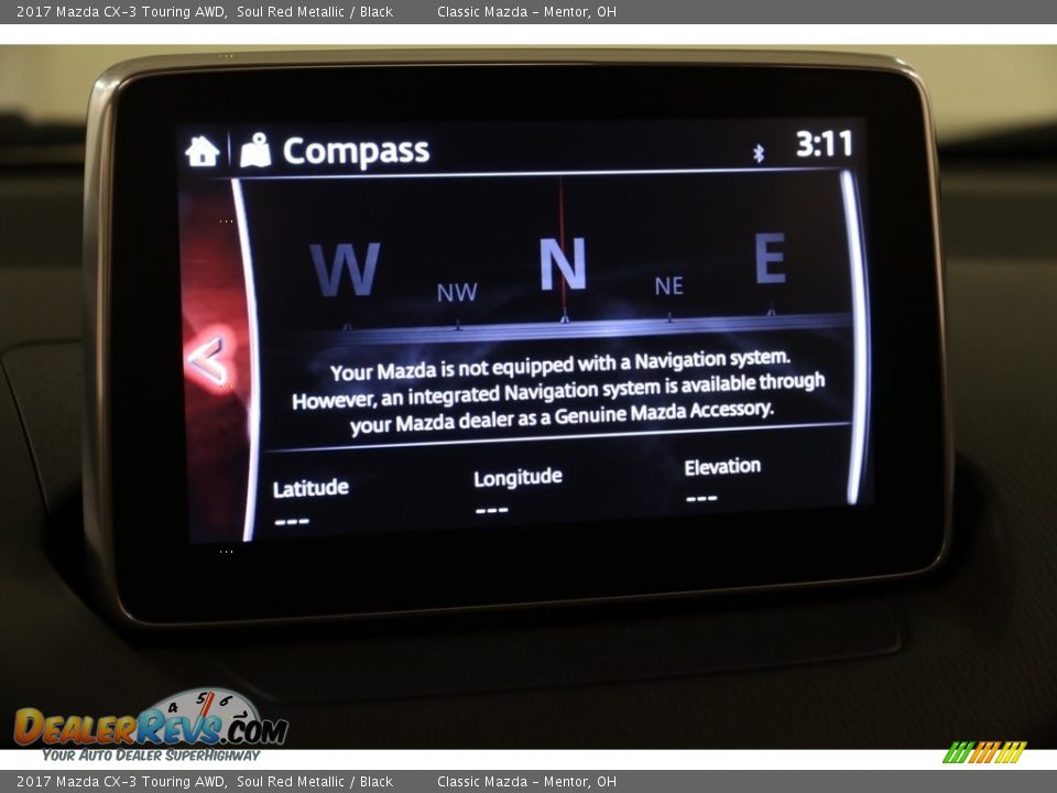 2017 Mazda CX-3 Touring AWD Soul Red Metallic / Black Photo #15