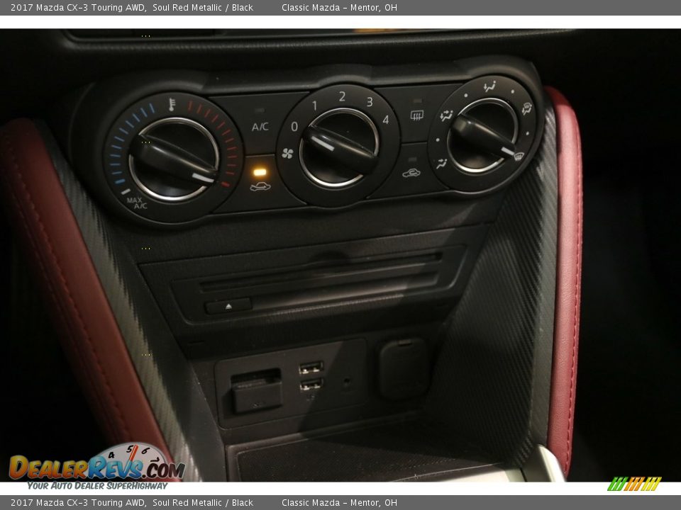2017 Mazda CX-3 Touring AWD Soul Red Metallic / Black Photo #19