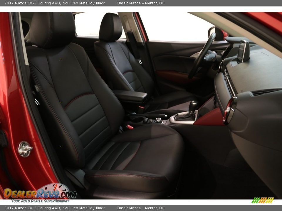 2017 Mazda CX-3 Touring AWD Soul Red Metallic / Black Photo #20