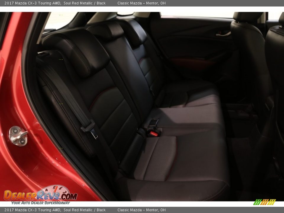 2017 Mazda CX-3 Touring AWD Soul Red Metallic / Black Photo #21