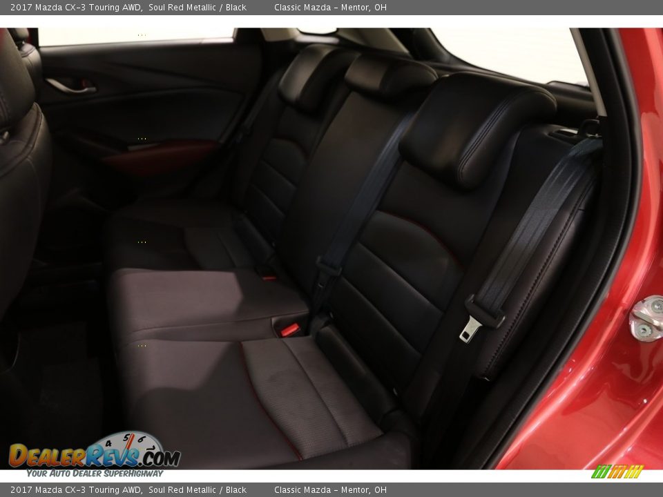 2017 Mazda CX-3 Touring AWD Soul Red Metallic / Black Photo #22