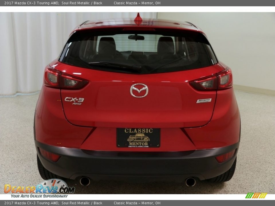 2017 Mazda CX-3 Touring AWD Soul Red Metallic / Black Photo #23