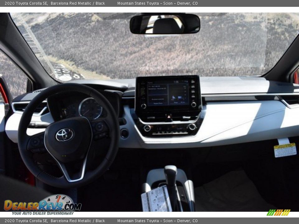 2020 Toyota Corolla SE Barcelona Red Metallic / Black Photo #7