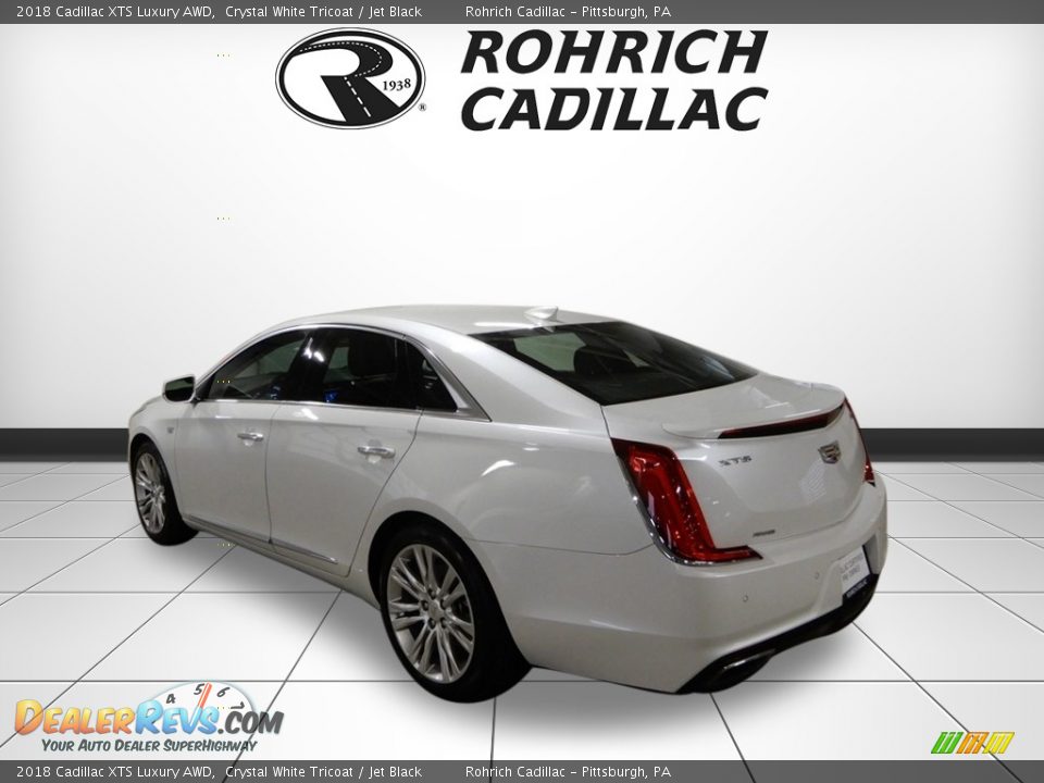 2018 Cadillac XTS Luxury AWD Crystal White Tricoat / Jet Black Photo #3