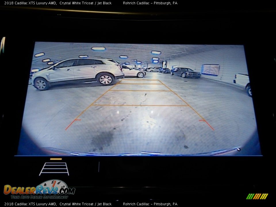 2018 Cadillac XTS Luxury AWD Crystal White Tricoat / Jet Black Photo #25