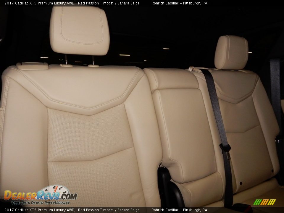 2017 Cadillac XT5 Premium Luxury AWD Red Passion Tintcoat / Sahara Beige Photo #20