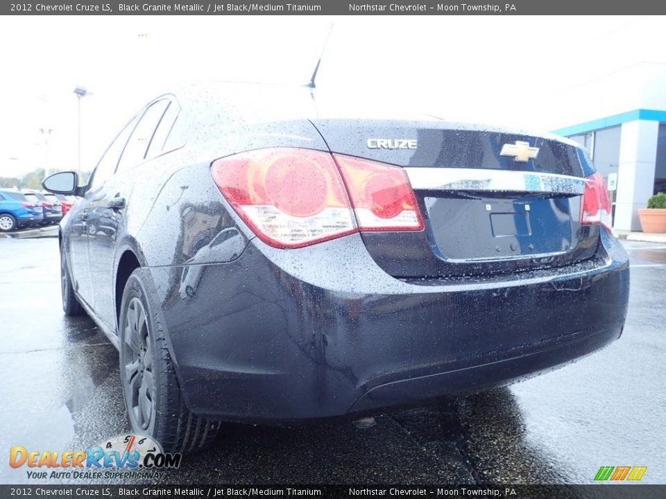 2012 Chevrolet Cruze LS Black Granite Metallic / Jet Black/Medium Titanium Photo #5