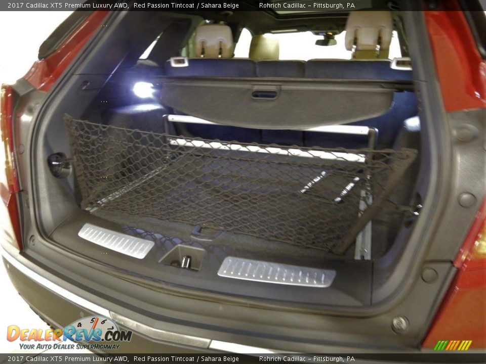 2017 Cadillac XT5 Premium Luxury AWD Red Passion Tintcoat / Sahara Beige Photo #22