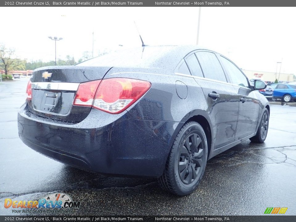 2012 Chevrolet Cruze LS Black Granite Metallic / Jet Black/Medium Titanium Photo #7