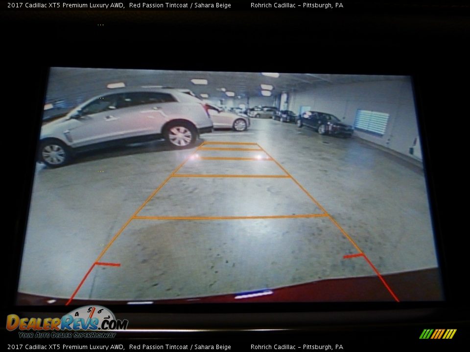 2017 Cadillac XT5 Premium Luxury AWD Red Passion Tintcoat / Sahara Beige Photo #25