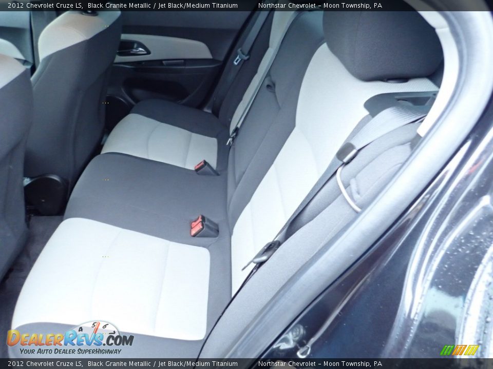 2012 Chevrolet Cruze LS Black Granite Metallic / Jet Black/Medium Titanium Photo #20