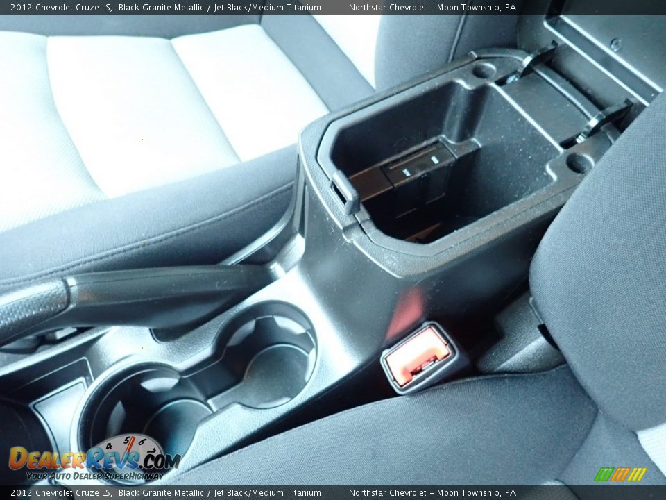 2012 Chevrolet Cruze LS Black Granite Metallic / Jet Black/Medium Titanium Photo #26