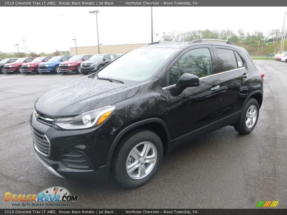 2019 Chevrolet Trax LT AWD Mosaic Black Metallic / Jet Black Photo #1