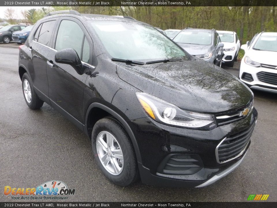 2019 Chevrolet Trax LT AWD Mosaic Black Metallic / Jet Black Photo #7