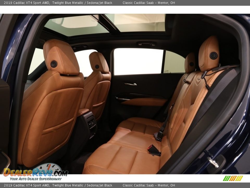 2019 Cadillac XT4 Sport AWD Twilight Blue Metallic / Sedona/Jet Black Photo #26