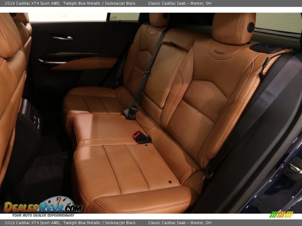 2019 Cadillac XT4 Sport AWD Twilight Blue Metallic / Sedona/Jet Black Photo #27