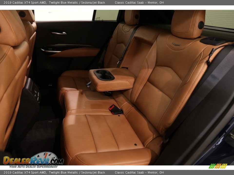 2019 Cadillac XT4 Sport AWD Twilight Blue Metallic / Sedona/Jet Black Photo #28