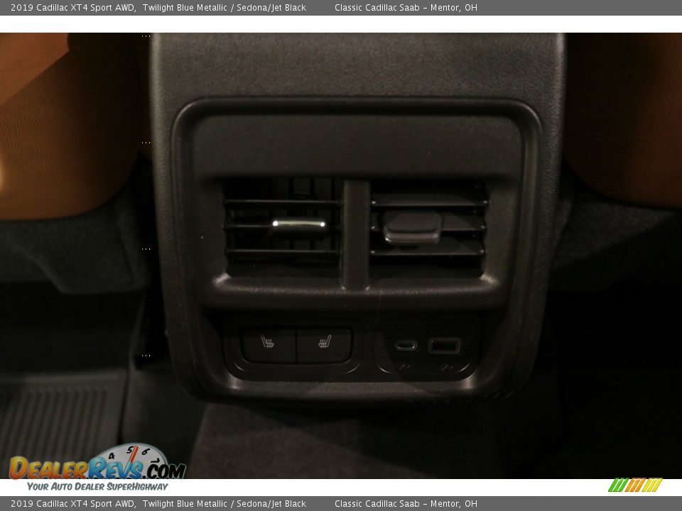 2019 Cadillac XT4 Sport AWD Twilight Blue Metallic / Sedona/Jet Black Photo #29
