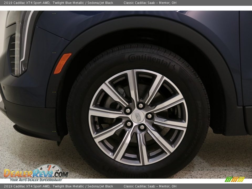 2019 Cadillac XT4 Sport AWD Twilight Blue Metallic / Sedona/Jet Black Photo #32