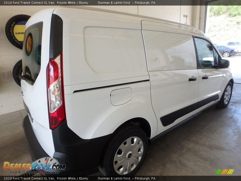 2019 Ford Transit Connect XL Van Frozen White / Ebony Photo #2