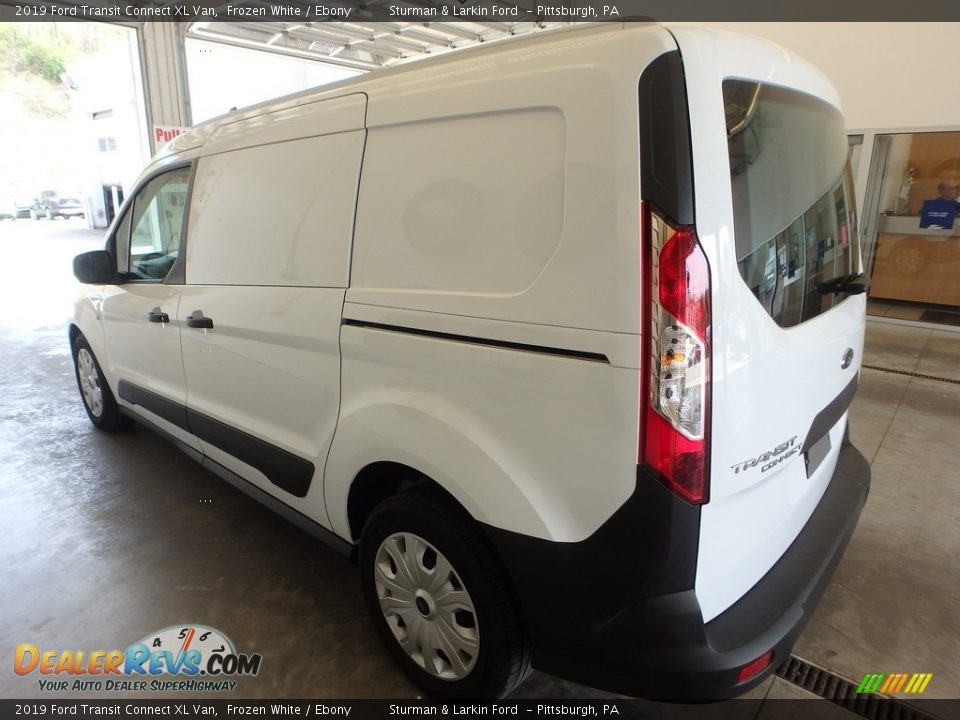 2019 Ford Transit Connect XL Van Frozen White / Ebony Photo #4