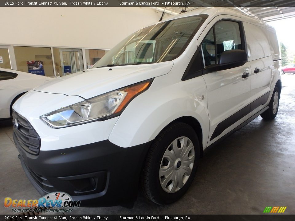 2019 Ford Transit Connect XL Van Frozen White / Ebony Photo #5