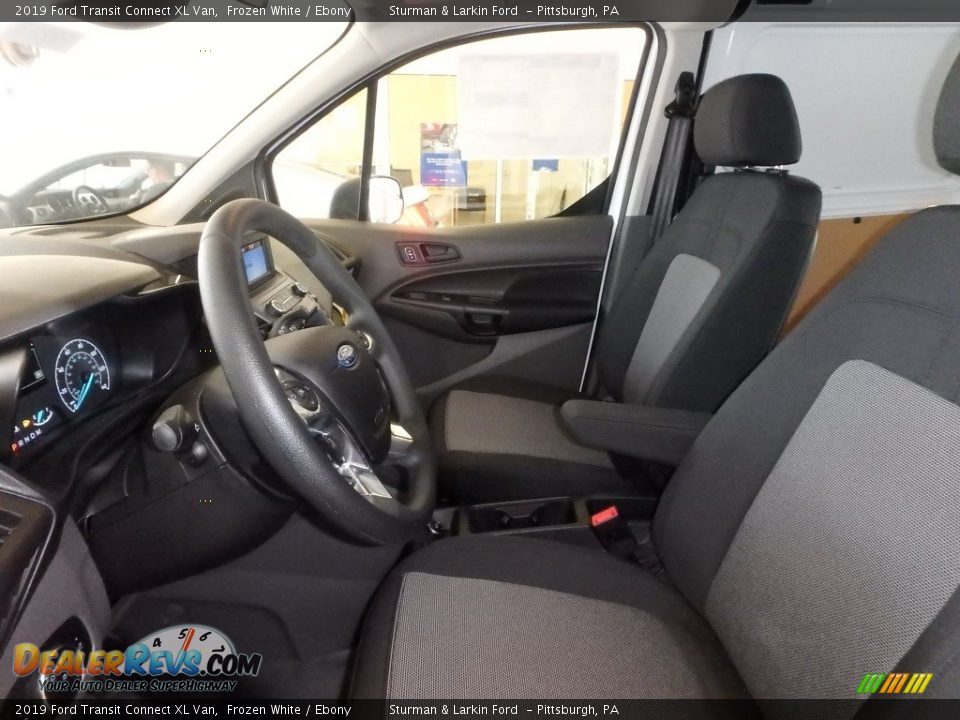 2019 Ford Transit Connect XL Van Frozen White / Ebony Photo #7