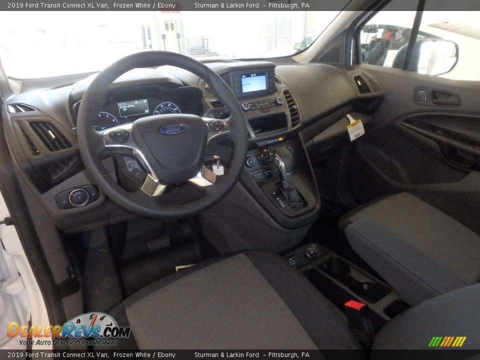 2019 Ford Transit Connect XL Van Frozen White / Ebony Photo #9