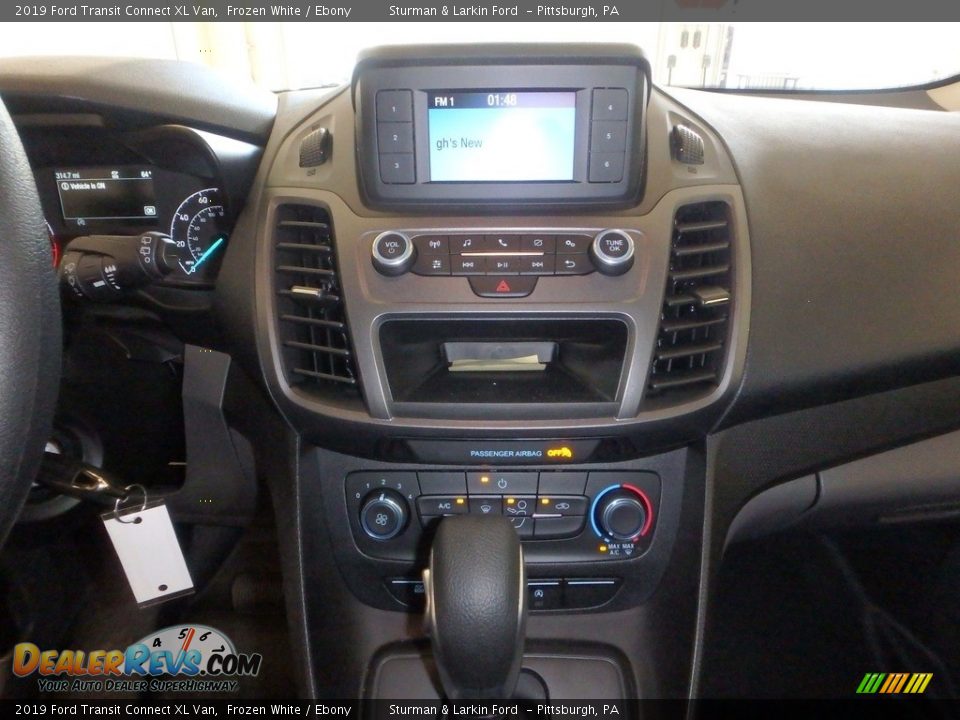 2019 Ford Transit Connect XL Van Frozen White / Ebony Photo #13
