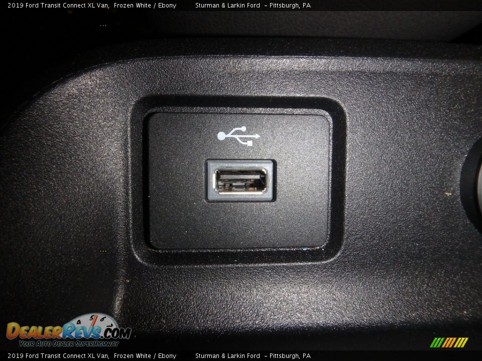 2019 Ford Transit Connect XL Van Frozen White / Ebony Photo #15