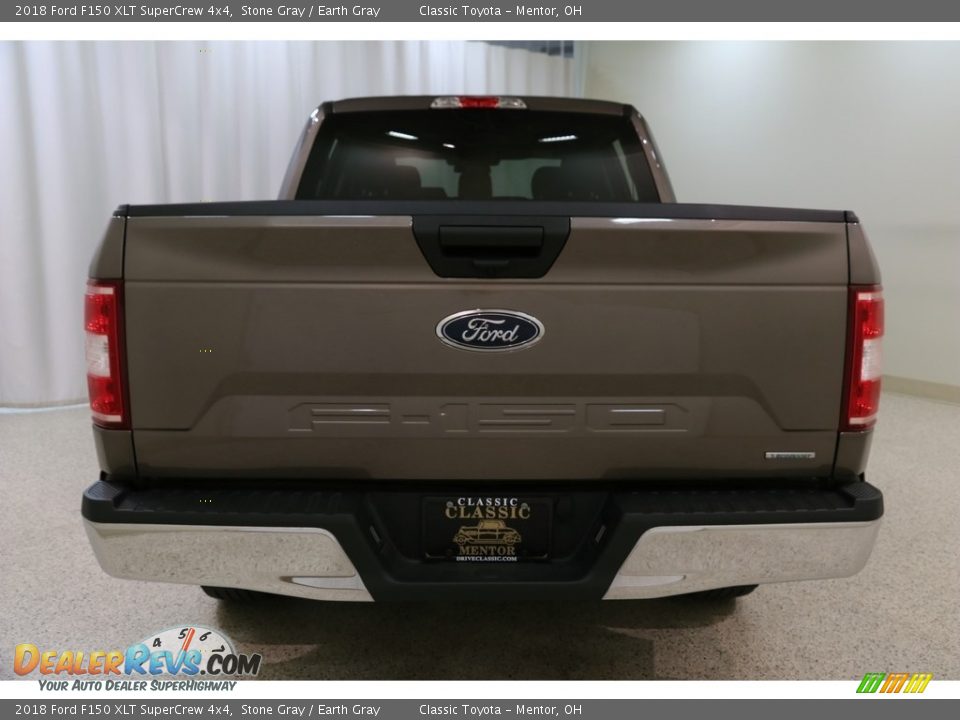 2018 Ford F150 XLT SuperCrew 4x4 Stone Gray / Earth Gray Photo #15