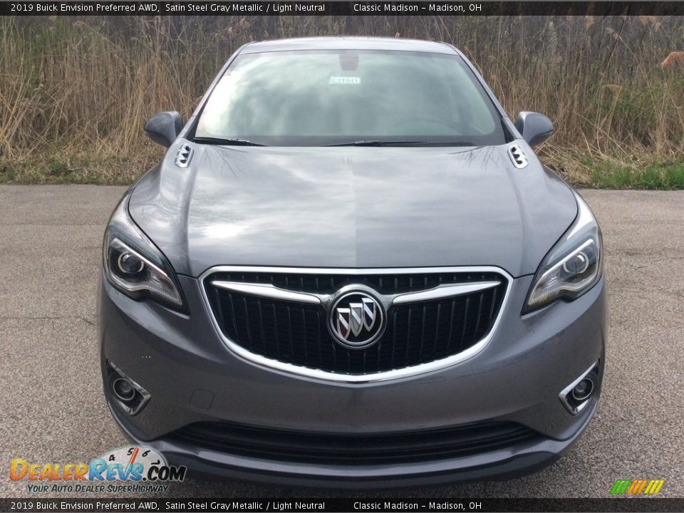 2019 Buick Envision Preferred AWD Satin Steel Gray Metallic / Light Neutral Photo #2