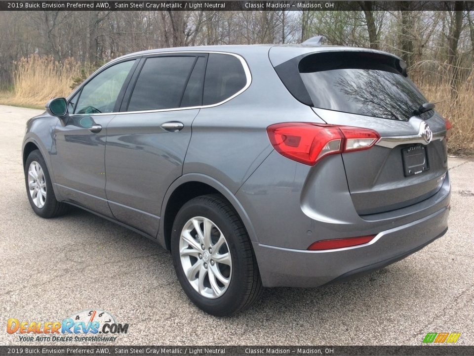 2019 Buick Envision Preferred AWD Satin Steel Gray Metallic / Light Neutral Photo #4