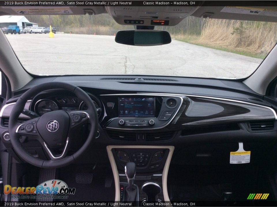 2019 Buick Envision Preferred AWD Satin Steel Gray Metallic / Light Neutral Photo #11