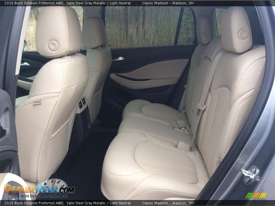 2019 Buick Envision Preferred AWD Satin Steel Gray Metallic / Light Neutral Photo #15